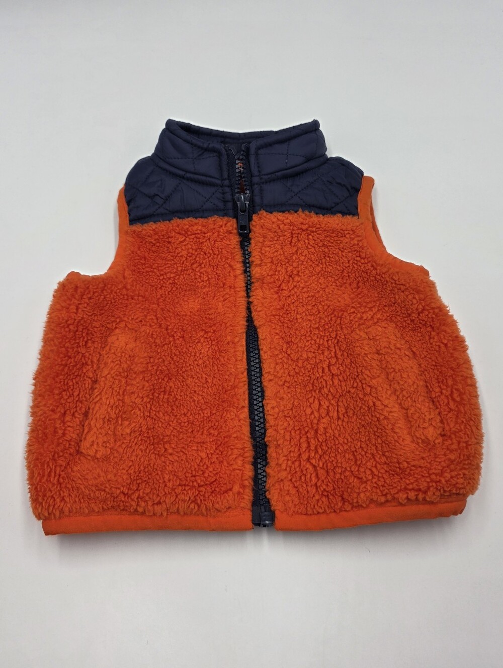 NEW Janie and Jack baby boy fleece vest size 6-12 months